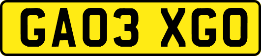 GA03XGO