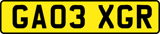 GA03XGR