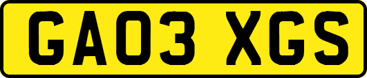 GA03XGS