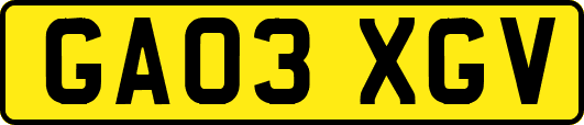 GA03XGV