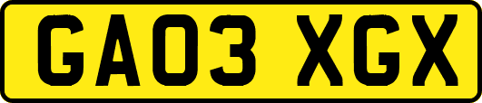 GA03XGX