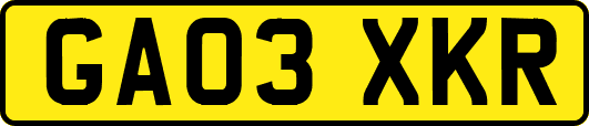 GA03XKR