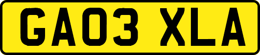 GA03XLA