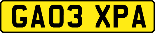 GA03XPA