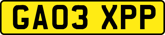 GA03XPP