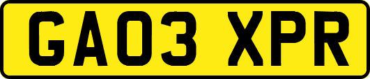 GA03XPR