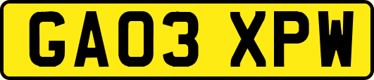 GA03XPW