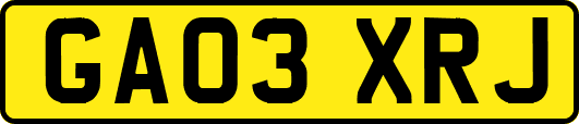 GA03XRJ