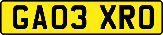 GA03XRO