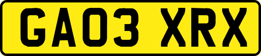 GA03XRX