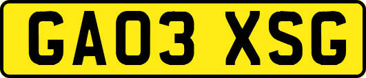 GA03XSG
