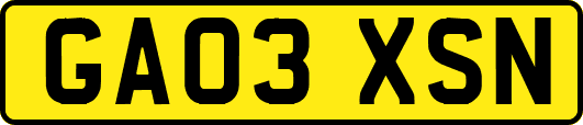 GA03XSN