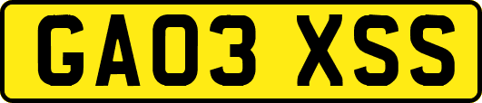 GA03XSS