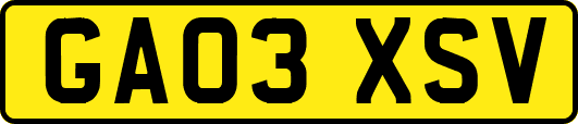 GA03XSV