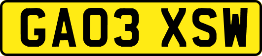 GA03XSW