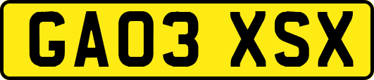 GA03XSX