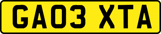 GA03XTA