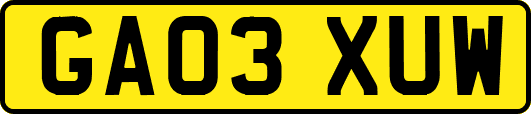 GA03XUW