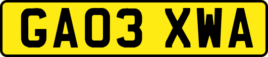 GA03XWA