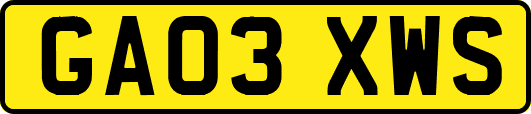 GA03XWS