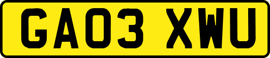 GA03XWU