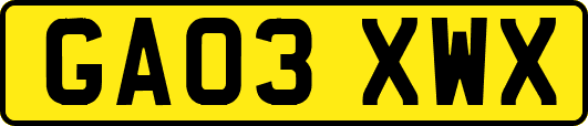 GA03XWX