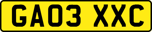 GA03XXC