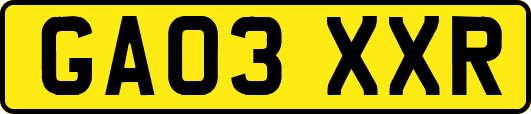 GA03XXR