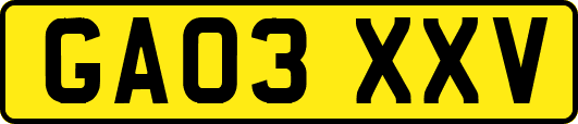 GA03XXV