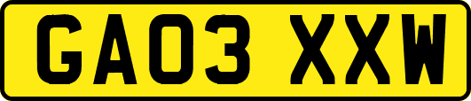 GA03XXW