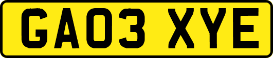 GA03XYE