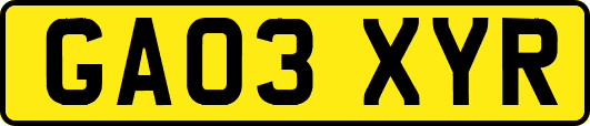 GA03XYR