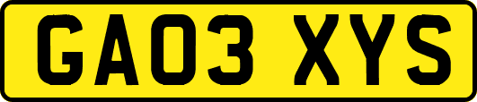 GA03XYS