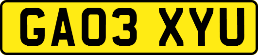 GA03XYU