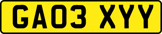 GA03XYY