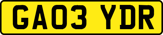 GA03YDR