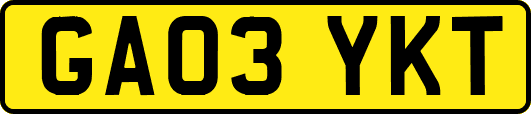 GA03YKT
