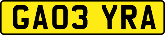 GA03YRA