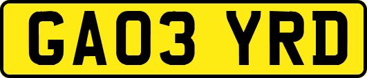 GA03YRD