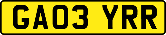 GA03YRR