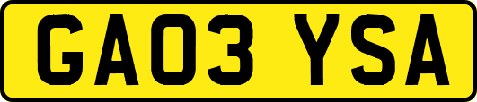 GA03YSA