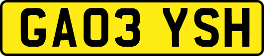 GA03YSH
