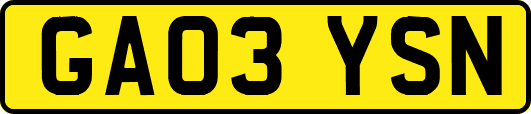 GA03YSN