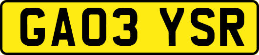 GA03YSR