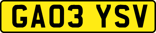 GA03YSV