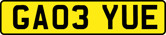 GA03YUE