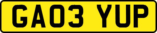 GA03YUP