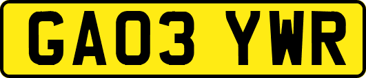 GA03YWR