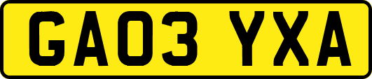 GA03YXA