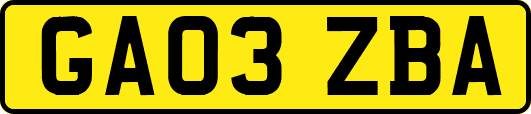 GA03ZBA